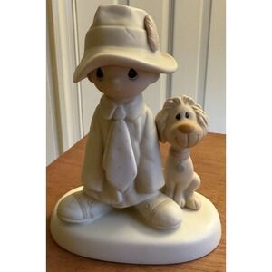 Vintage Precious Moments TO A SPECIAL DAD  Jonathan &David Figurine #E-5212 1980